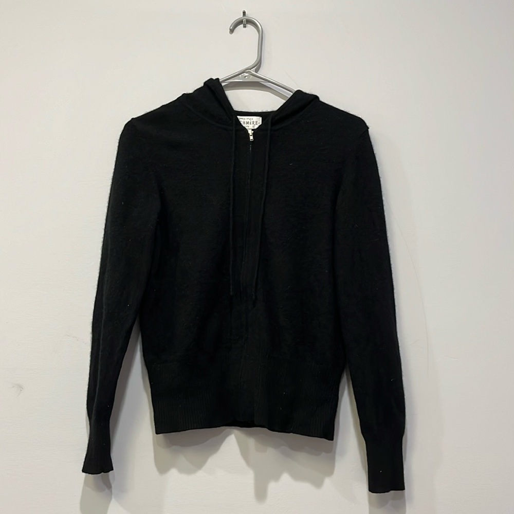 Women's Sutton studio cashmere zip up sweater